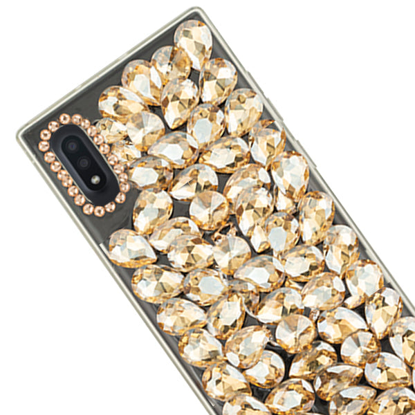 Handmade Bling Gold Case Samsung A01