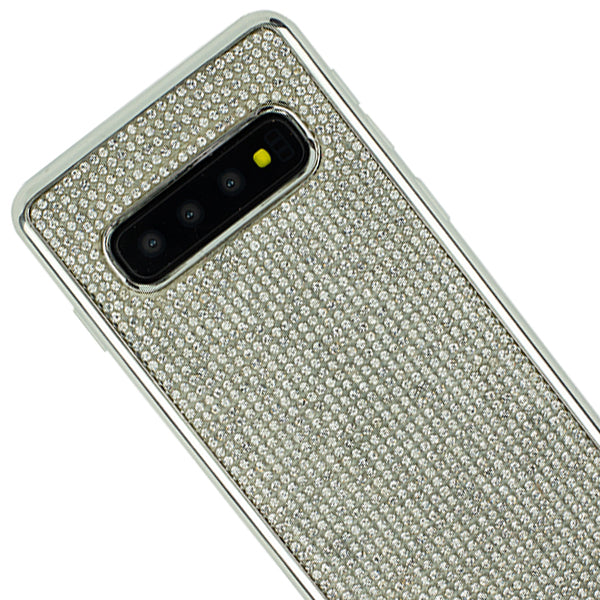 Bling Tpu Skin Silver Case Samsung S10 Plus