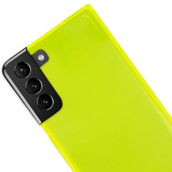 Square Box Skin Neon Green Samsung S21
