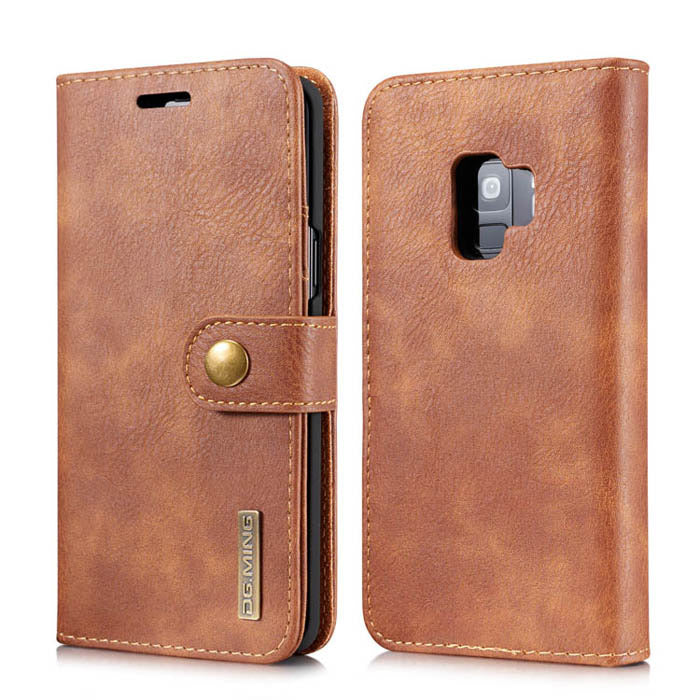 Detachable Ming Wallet Brown Samsung S9 - Bling Cases.com