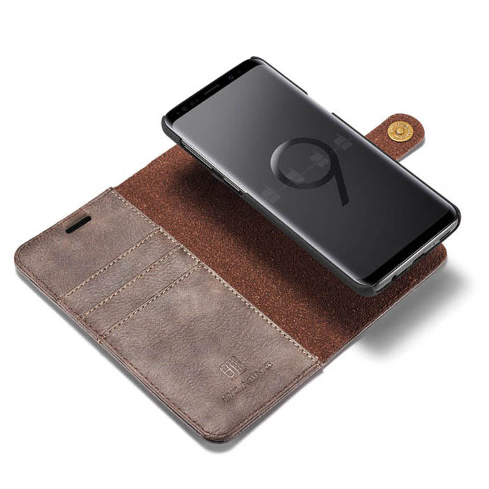 Detachable Ming Wallet Grey Samsung S9 - Bling Cases.com