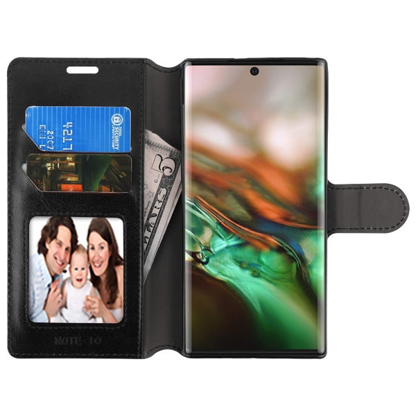 Wallet Black Samsung Note 10 - Bling Cases.com