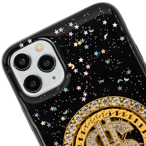 Spinning $ Black Case IPhone 13 Pro