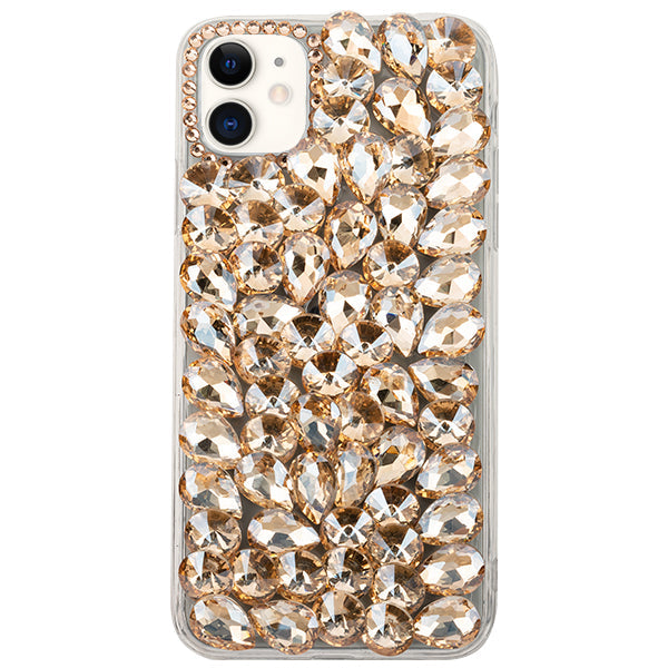 Handmade Bling Gold Case Iphone 12 Mini