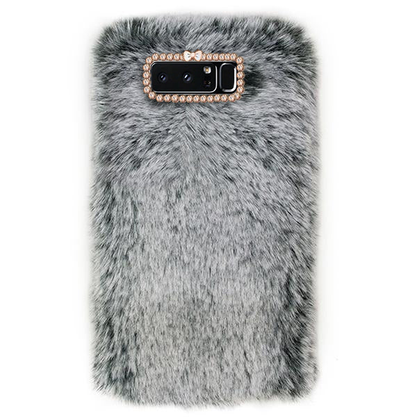 Fur Grey Case Samsung Note 8