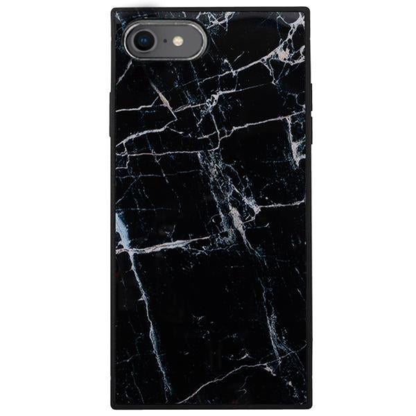 Square Marble Black Iphone 7/8 SE 2020