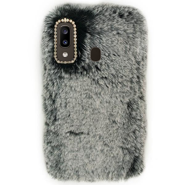 Fur Black Case Grey A20