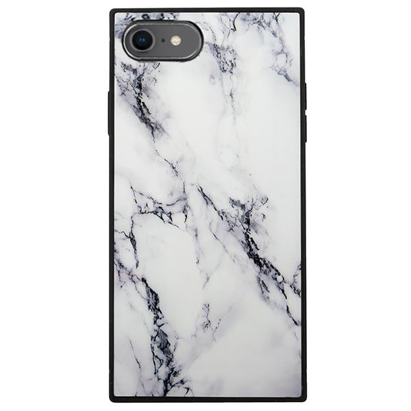 Square Marble White Iphone 7/8 SE 2020