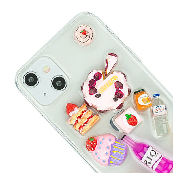 3D Water Bottles Pastries Iphone 13