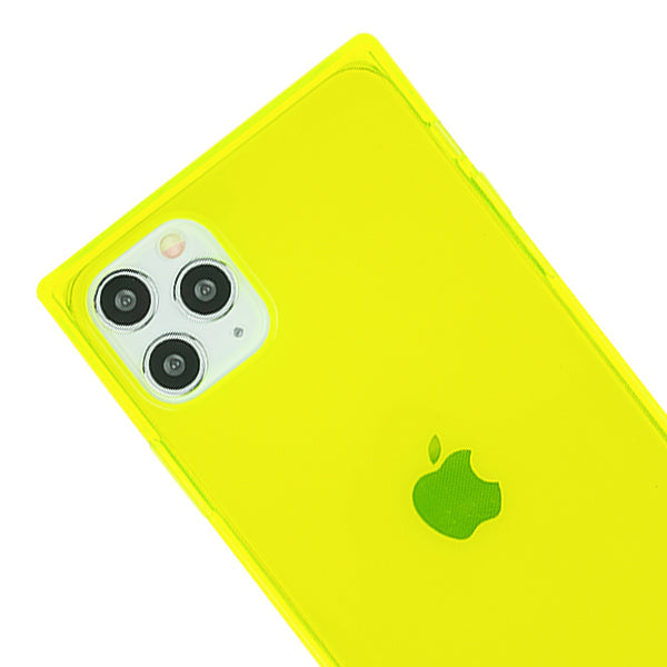 Neon Clear Yellow Skin Iphone 11 Pro Max