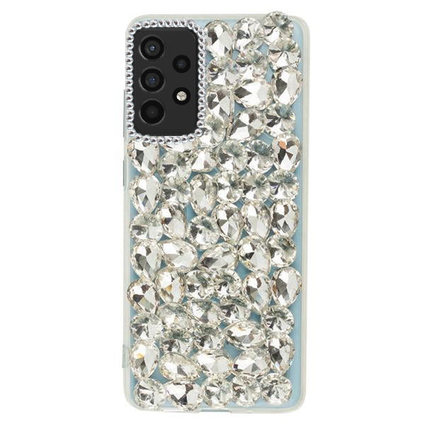 Handmade Bling Silver Case Samsung A52 5G