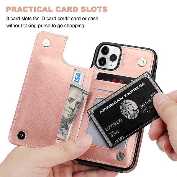Back Book Card Case Pink Iphone 12/12 Pro