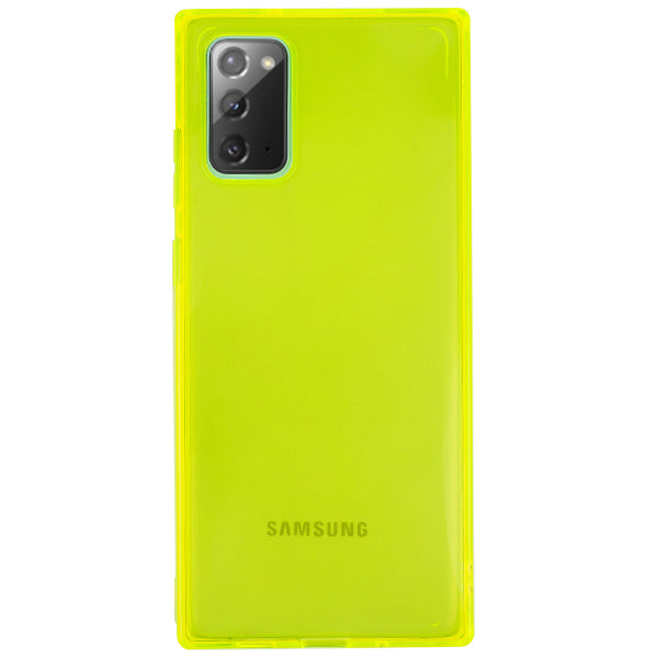 Square Box Skin Neon Green Samsung Note 20