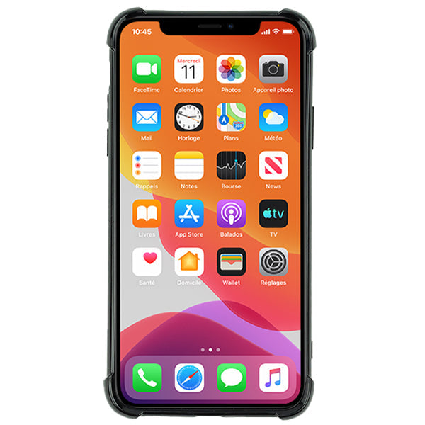 Plush Tpu Bling Skin Black Iphone 11 Pro Max