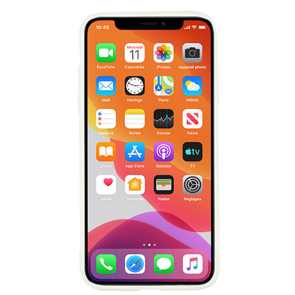 Leather Style White Gold Case Iphone 11 Pro