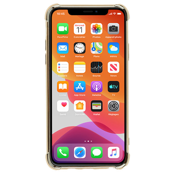 Plush Chrome Tpu Skin Case  Gold Iphone 13 Pro Max