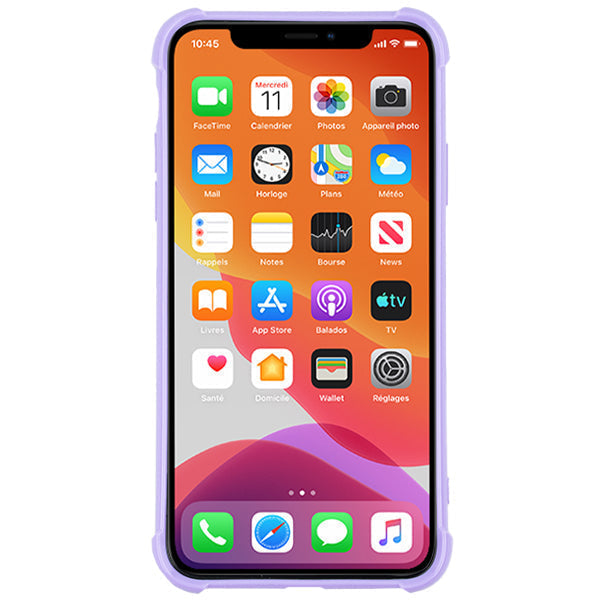 Plush Tpu Bling Skin Purple Iphone 13 Pro Max