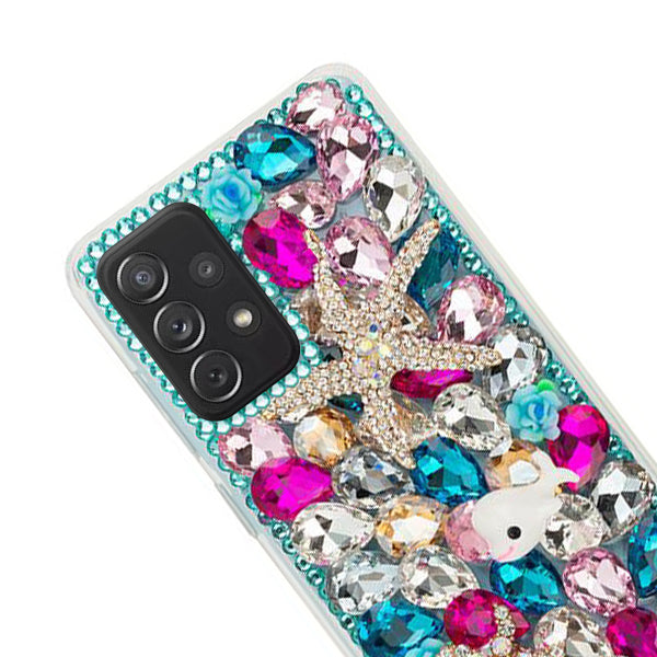 Handmade Seashells Bling Case Samsung A72 5G