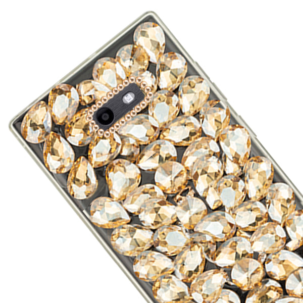 Handmade Bling Gold Case Samsung J3 2017