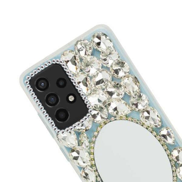 Handmade Mirror Silver Case Samsung A52 5G