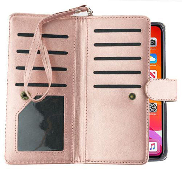 Detachable Wallet Rose Gold Iphone 13