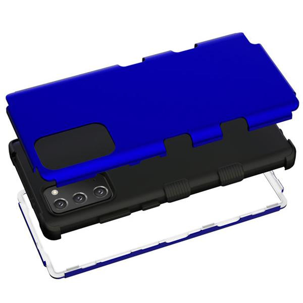 Military Grade Hybrid Blue Case Samsung Note 20