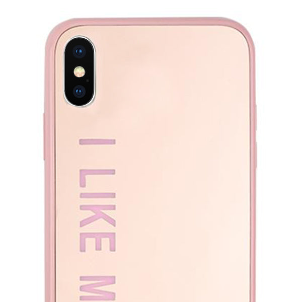 I Like Money Mirror Pink Iphone XS MAX