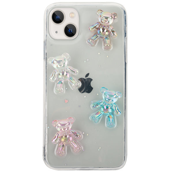 Crystal Teddy Bear Case IPhone 13 Mini
