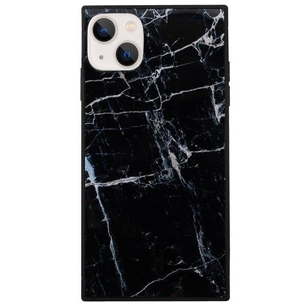 Square Marble Black IPhone 13