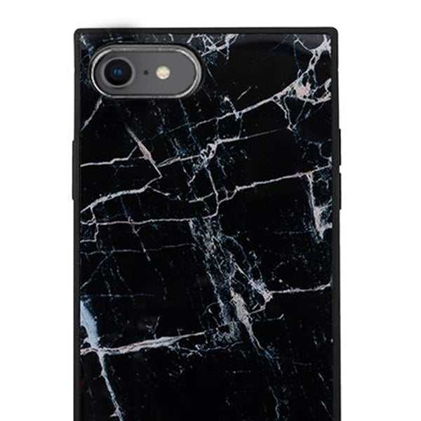 Square Marble Black Iphone 7/8 SE 2020