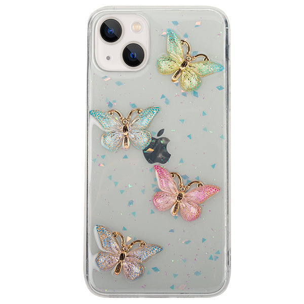 Butterflies 3D Pastel Case IPhone 13 Mini