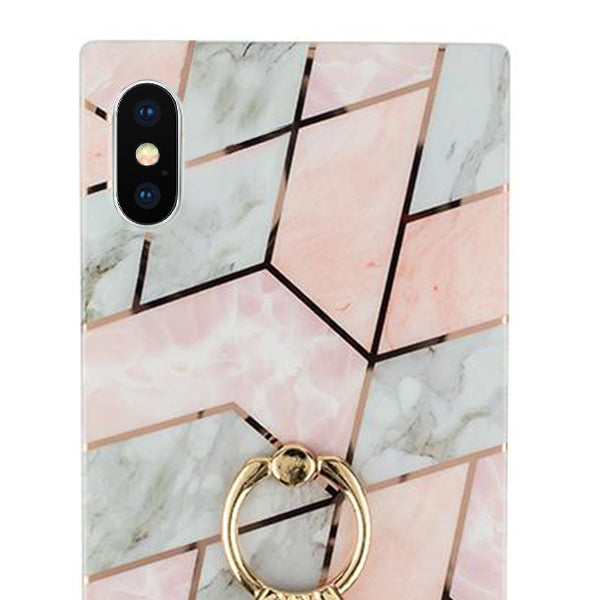 Marble Pink White Iphone XS MAX
