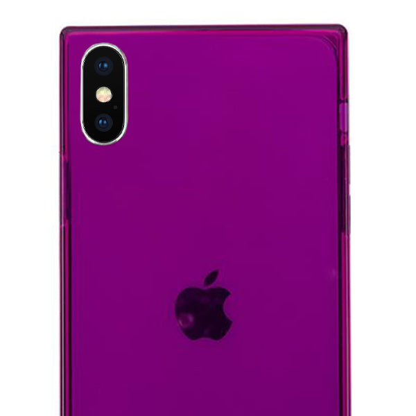 Square Box Purple Skin Iphone 10/X/XS