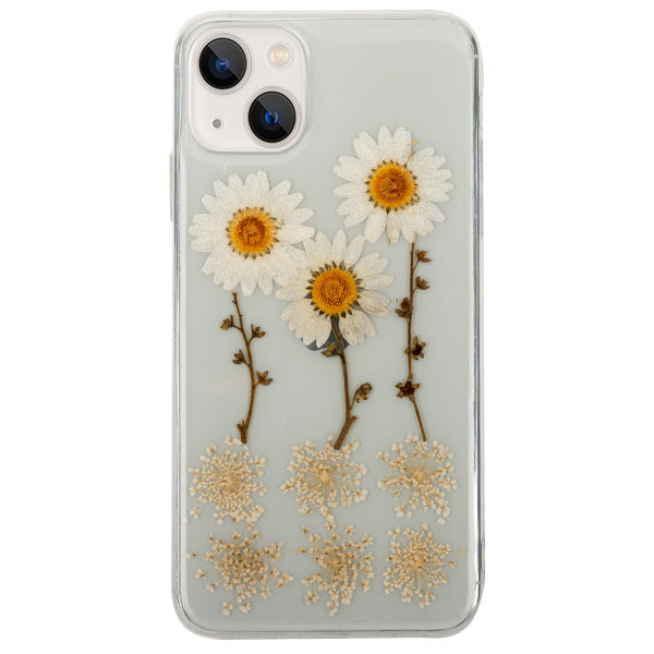 Real Flowers White 3 Case IPhone 13 Mini