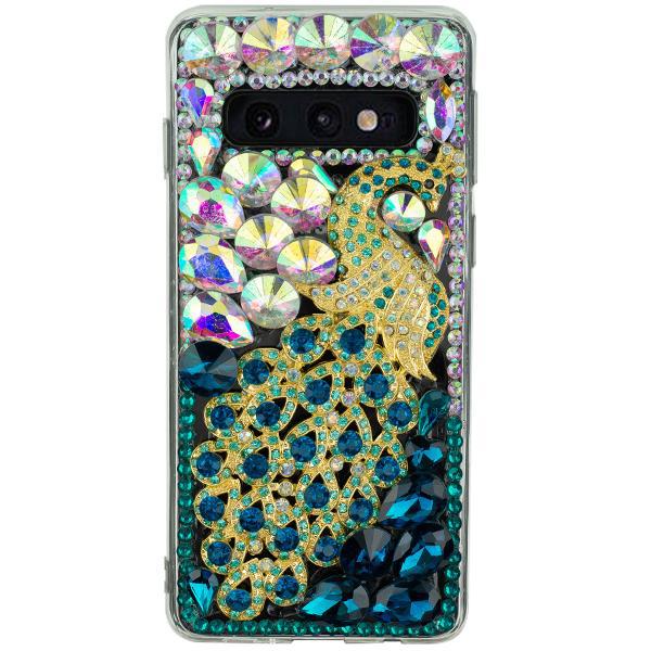 Handmade Peacock Bling Case Samsung S10E