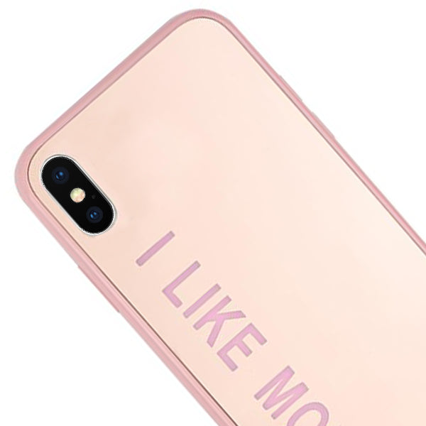 I Like Money Mirror Pink Iphone XS MAX