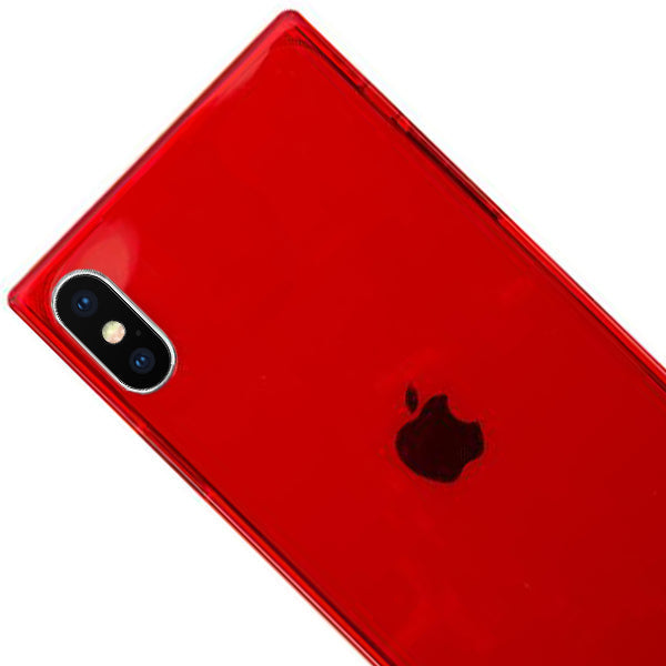 Square Box Red Skin Iphone XS MAX