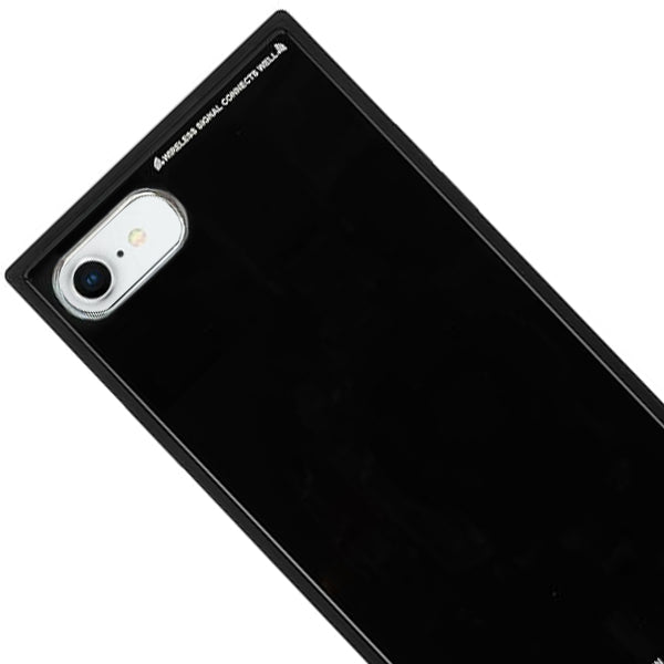 Square Hard Box Black Case Iphone 7/8 SE 2020