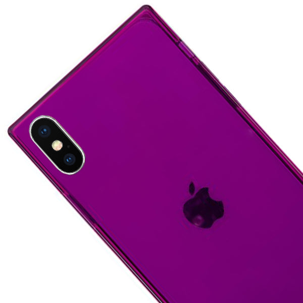 Square Box Purple Skin Iphone XS MAX