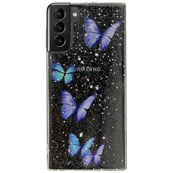 Butterflies Purple Case Samsung  S21