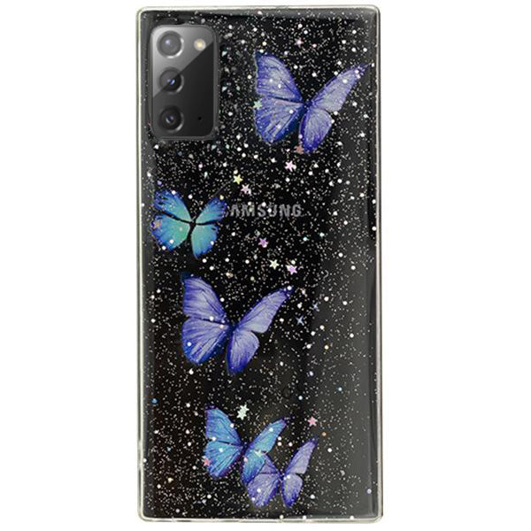 Butterflies Purple Case Samsung Note 20