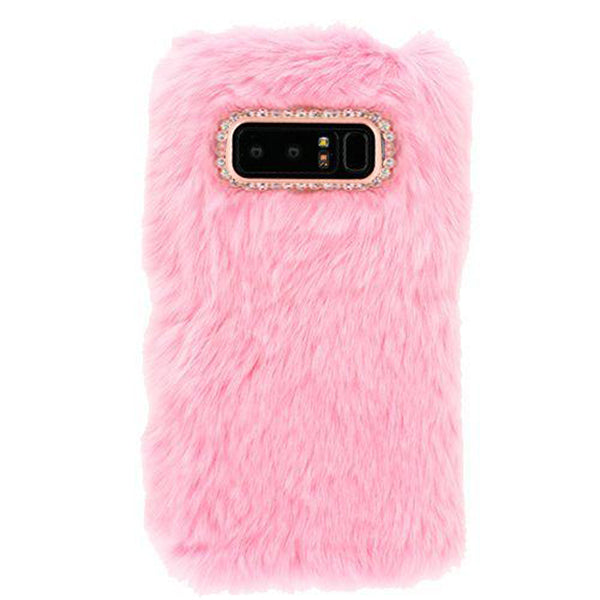 Fur Case Light Pink Samsung Note 8