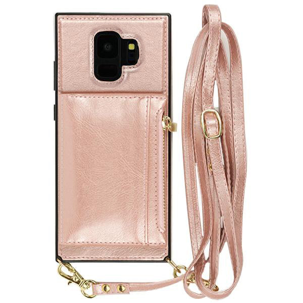 Crossbody Pouch Rose Gold Case S9