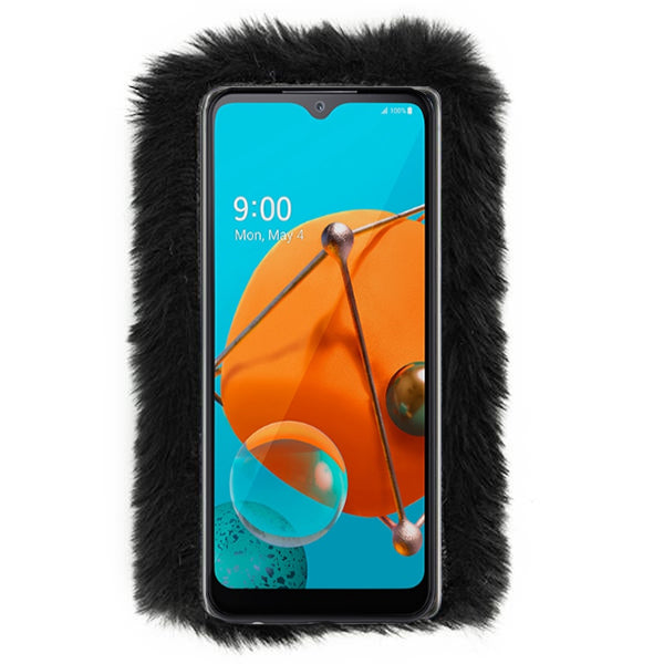Fur Case Black LG K51