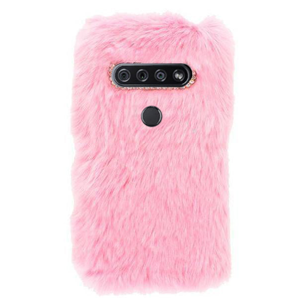Fur Case Light Pink LG K51