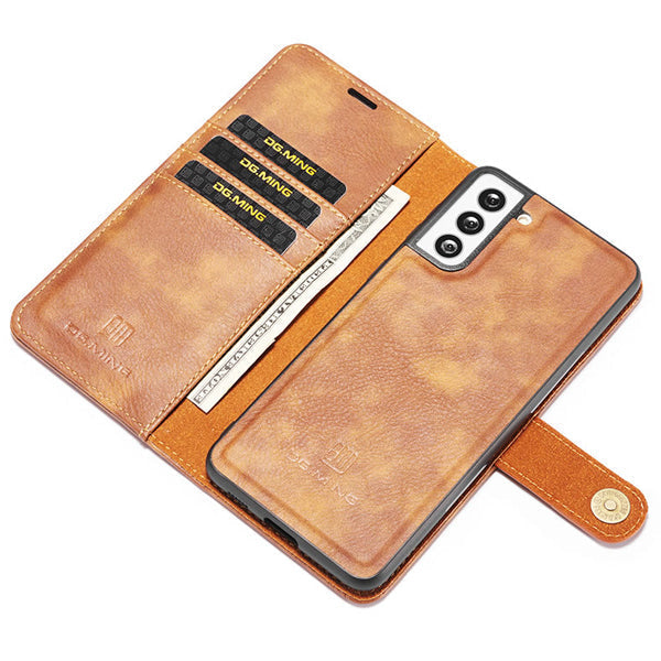 Detachable Ming Brown Wallet Samsung S22