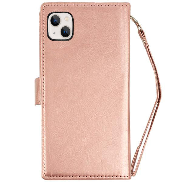 Detachable Wallet Rose Gold Iphone 13 Mini