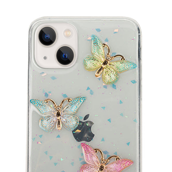 Butterflies 3D Pastel Case IPhone 13 Mini