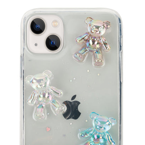Crystal Teddy Bear Case IPhone 13 Mini