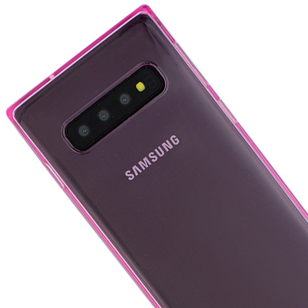 Square Pink Skin Samsung S10
